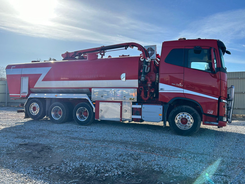 Volvo FH 500 8x4*4 KORP&SON 10000 + 10500 l / VACUUM Vacustar W1600R / PRESSURE Uraca KF716 - 350 l/min - 170 bar / TULOSSA VARATTU - Каналопочистваща машина: снимка 5 Volvo FH 500 8x4*4 KORP&SON 10000 + 10500 l / VACUUM Vacustar W1600R / PRESSURE Uraca KF716 - 350 l/min - 170 bar / TULOSSA VARATTU - Каналопочистваща машина: снимка 5