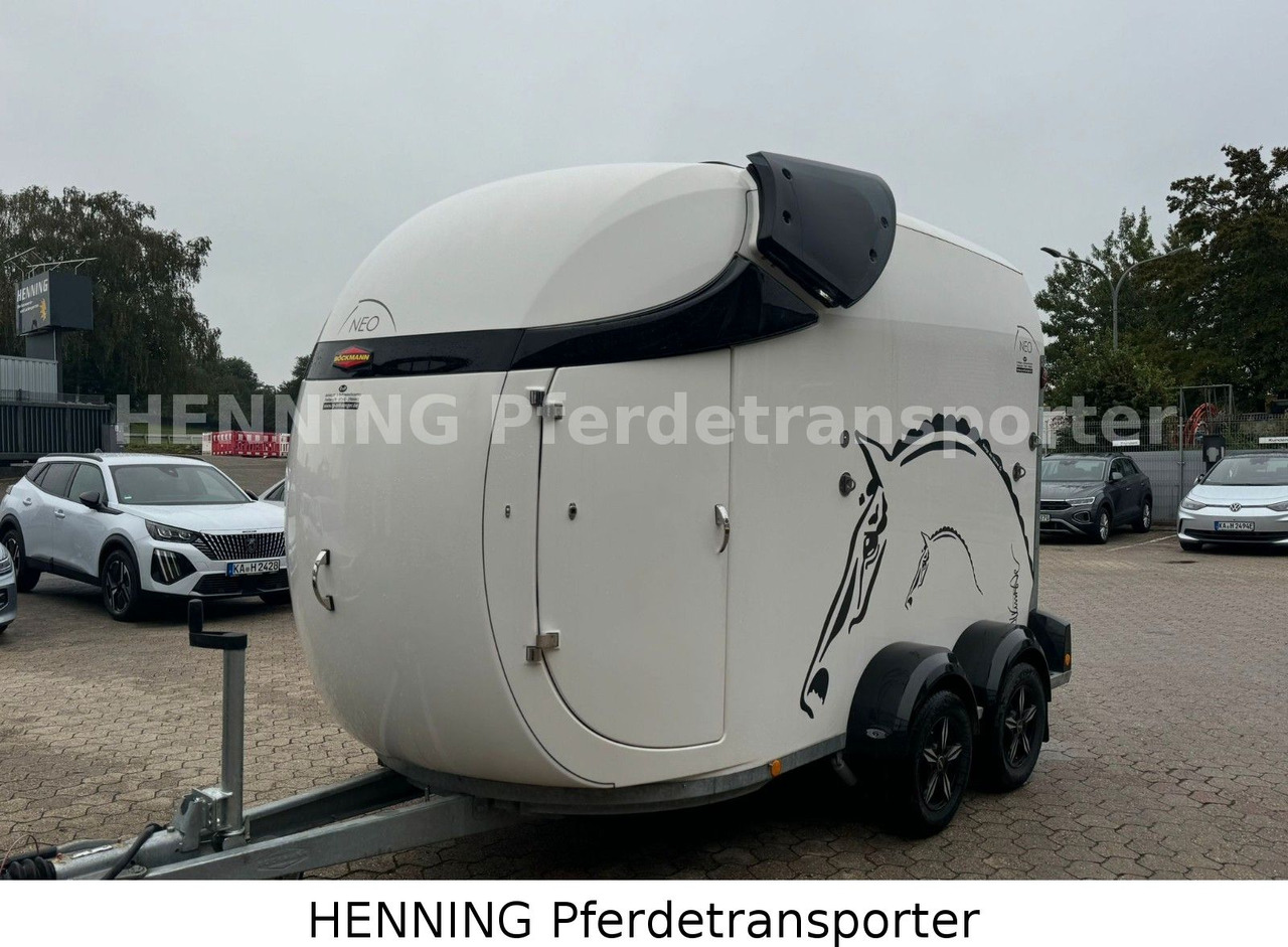 Böckmann 2 - Pferde Anhänger - За превоз на животни ремарке: снимка 2 Böckmann 2 - Pferde Anhänger - За превоз на животни ремарке: снимка 2