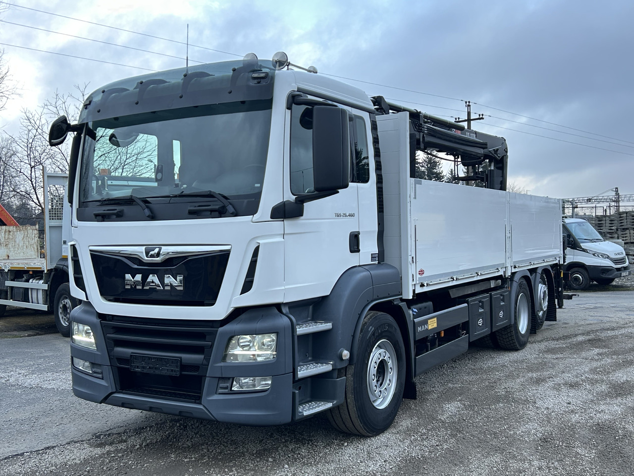 MAN 26.460 /HIAB XS177K+FUNK/ LIFT+LENK - Камион с кран: снимка 5 MAN 26.460 /HIAB XS177K+FUNK/ LIFT+LENK - Камион с кран: снимка 5