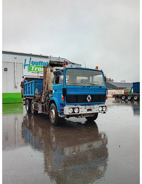 Самосвал камион Renault G290 6x2 - full steel: снимка 1