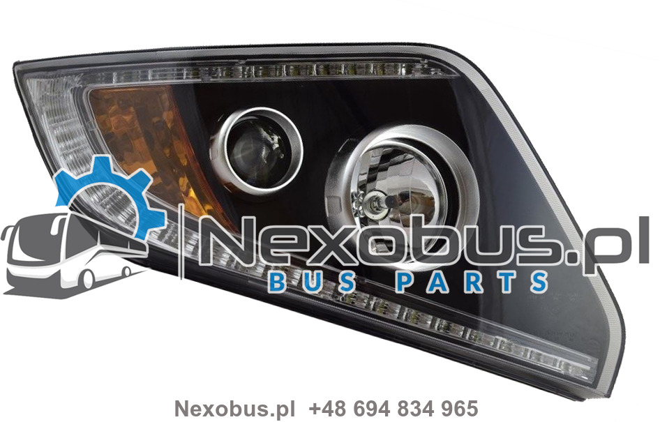 Reflektor Scania Touring Higer prawy - Преден фар за Автобус: снимка 1 Reflektor Scania Touring Higer prawy - Преден фар за Автобус: снимка 1
