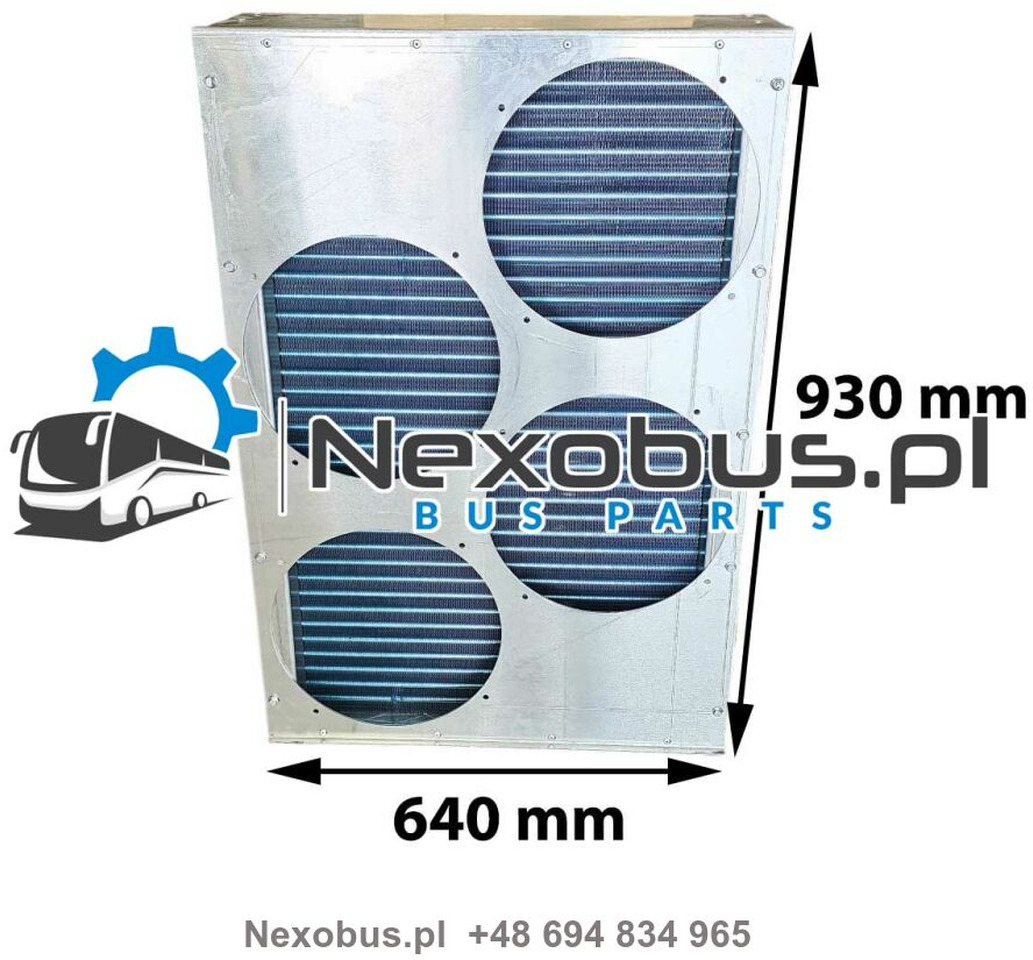 Skraplacz klimatyzacji Bova Futura 930x560x110 mm - Радиатор за климатик за Автобус: снимка 1 Skraplacz klimatyzacji Bova Futura 930x560x110 mm - Радиатор за климатик за Автобус: снимка 1