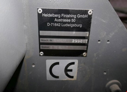 2nd folding unit Heidelberg Stahlfolder Topline TD 66-4-T - Машина за сгъване: снимка 2 2nd folding unit Heidelberg Stahlfolder Topline TD 66-4-T - Машина за сгъване: снимка 2