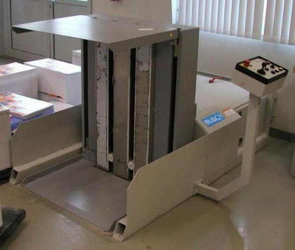 Busch SWH 90 LA pile turner - Печатарско оборудване: снимка 1 Busch SWH 90 LA pile turner - Печатарско оборудване: снимка 1