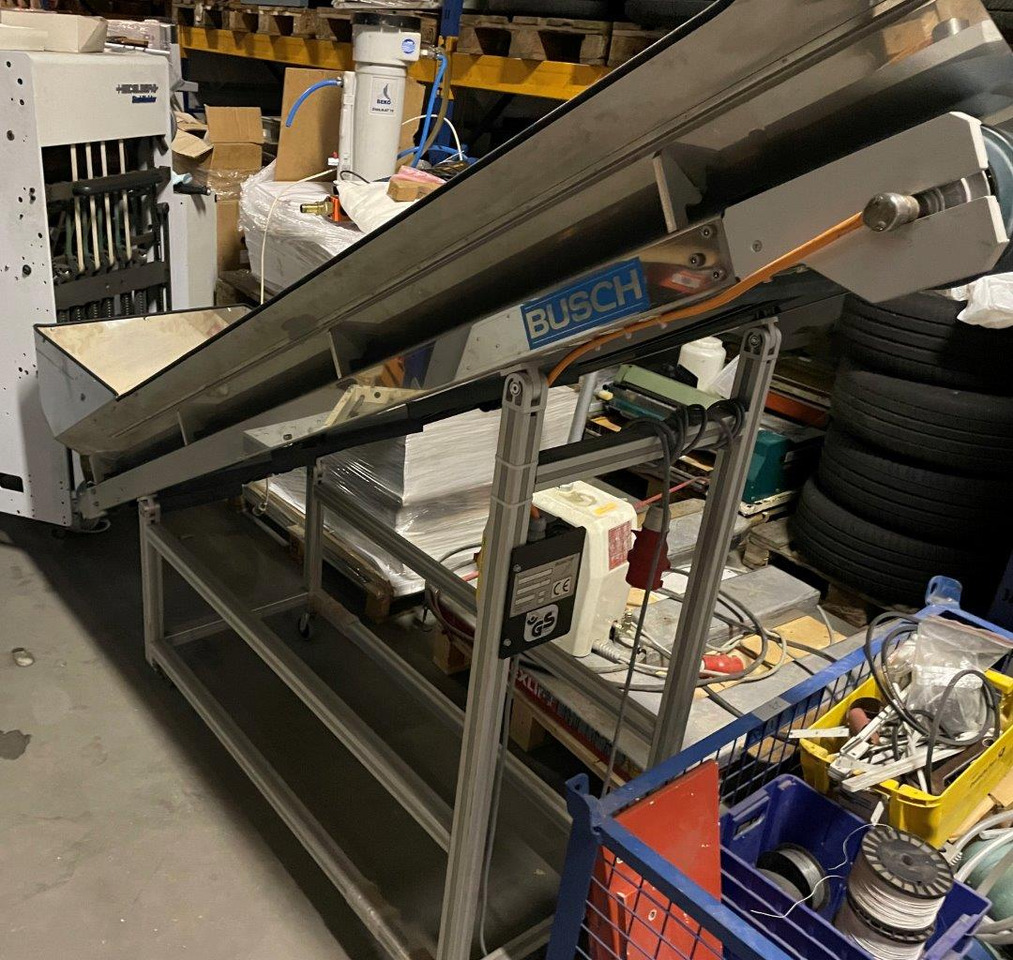 Chip conveyor - chip conveyor Buschgraph Busch SF 145-50 P - Лентов транспортьор: снимка 1 Chip conveyor - chip conveyor Buschgraph Busch SF 145-50 P - Лентов транспортьор: снимка 1