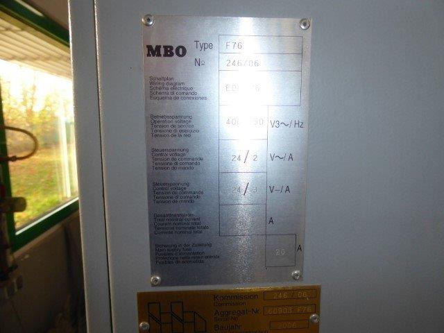 Печатарско оборудване Flat pile feeder MBO F 76 with independent drive: снимка 11
