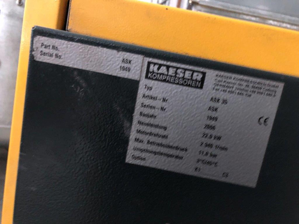 Kaeser ASK 35 compressor unit - Компресор за въздух: снимка 5 Kaeser ASK 35 compressor unit - Компресор за въздух: снимка 5