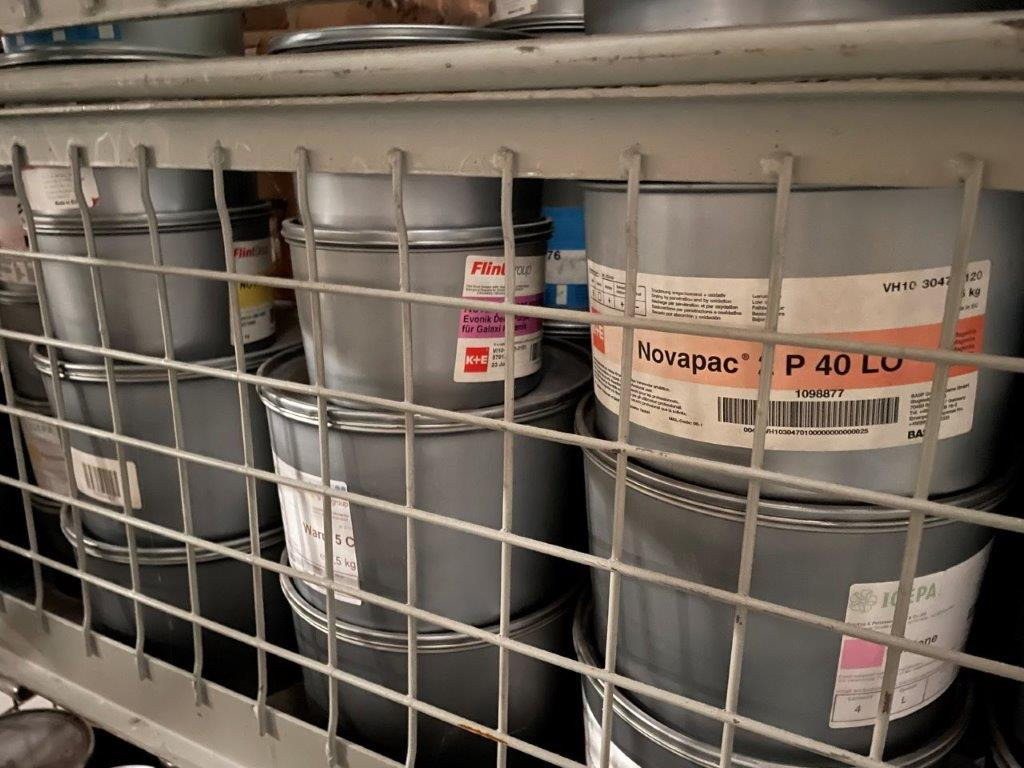 Offset Printing Ink Stock Printing Ink Remnants Special Colors Original Packed - Офсетова машина: снимка 5 Offset Printing Ink Stock Printing Ink Remnants Special Colors Original Packed - Офсетова машина: снимка 5