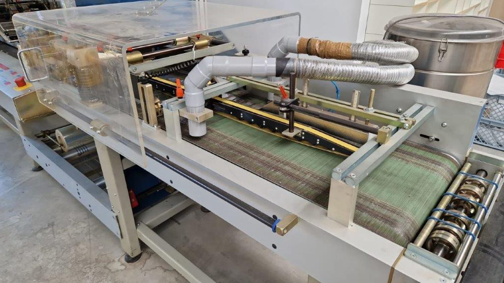Машина за опаковане Opp film packaging machine with tear thread Pfankuch 4506: снимка 13