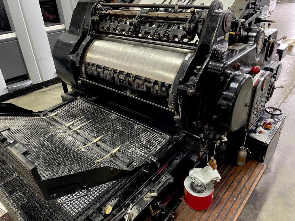 Original Heidelberg Zylinder OHZ SBB size 56 x 82 cm only for die cutting - Машина за подвързване: снимка 4 Original Heidelberg Zylinder OHZ SBB size 56 x 82 cm only for die cutting - Машина за подвързване: снимка 4