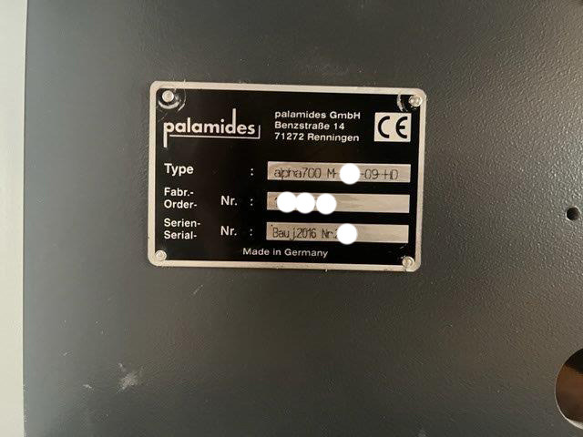 Parcel delivery Stack delivery Palamides Alpha 700 HD - Машина за сгъване: снимка 3 Parcel delivery Stack delivery Palamides Alpha 700 HD - Машина за сгъване: снимка 3