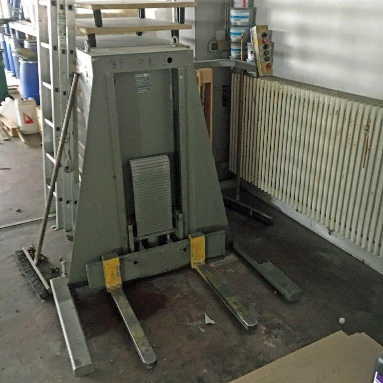 Polar Mohr L 600-G-3 fork lift with adjustable forks - Складова техника: снимка 1 Polar Mohr L 600-G-3 fork lift with adjustable forks - Складова техника: снимка 1