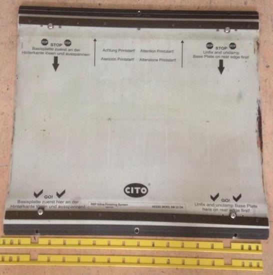 Cito RSP Finishing System for SM-52 - Резервни части за Печатарско оборудване: снимка 2 Cito RSP Finishing System for SM-52 - Резервни части за Печатарско оборудване: снимка 2