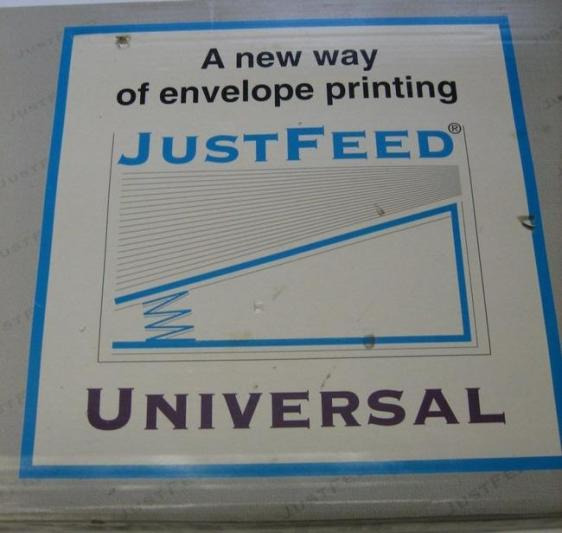 JustFeed Universal Envelope Printing Kit - Резервни части за Печатарско оборудване: снимка 1 JustFeed Universal Envelope Printing Kit - Резервни части за Печатарско оборудване: снимка 1