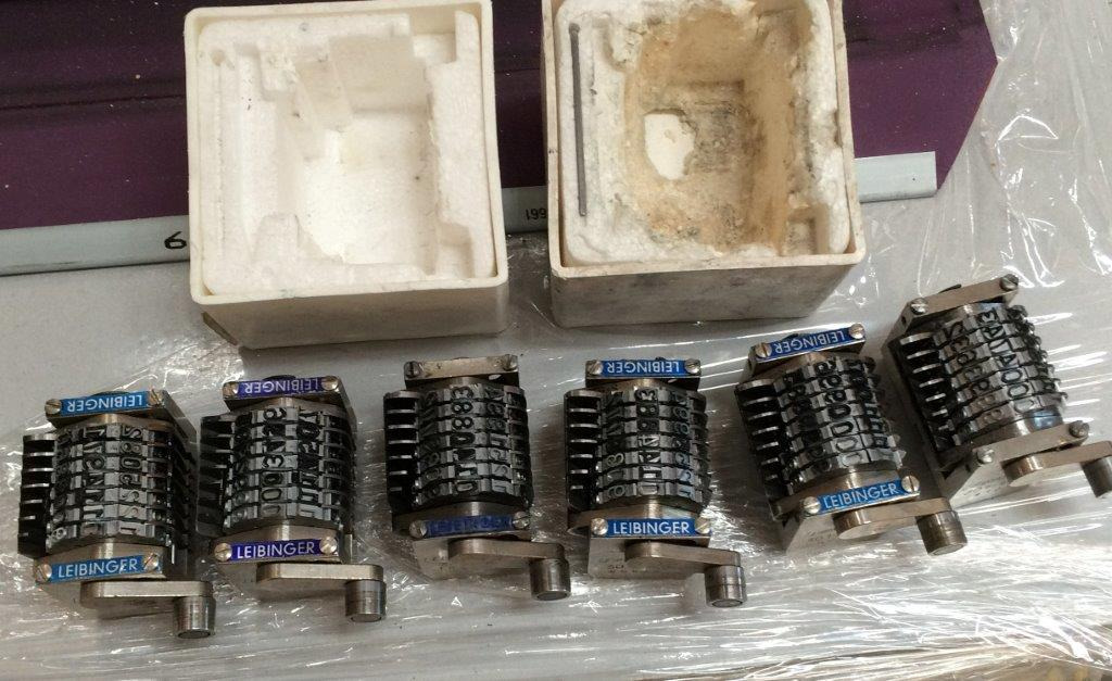 Резервни части за Печатарско оборудване Leibinger numbering units Grade or cross-setting for Heidelberg GTO 46/52 or Speedmaster 52: снимка 9