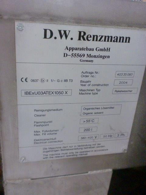 Renzmann Rakelwascher für Heidelberg Anicolor oder Metronic KBA Genius 52 - Резервни части за Печатарско оборудване: снимка 3 Renzmann Rakelwascher für Heidelberg Anicolor oder Metronic KBA Genius 52 - Резервни части за Печатарско оборудване: снимка 3