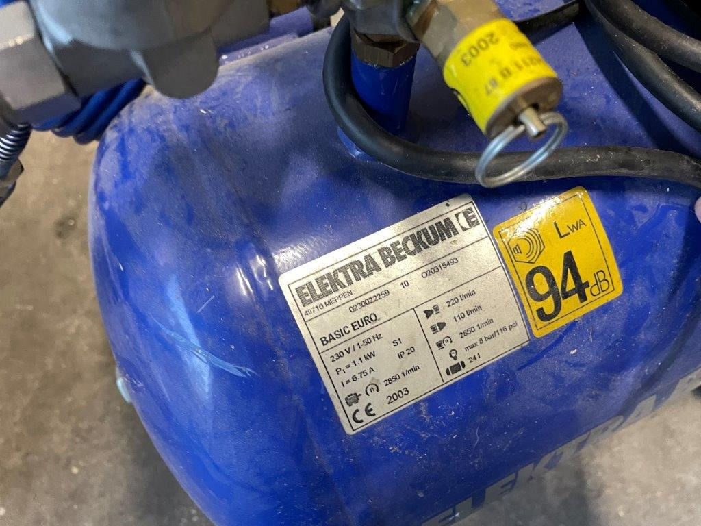 Small compressor Elektra Beckum Basic Euro - Компресор за въздух: снимка 2 Small compressor Elektra Beckum Basic Euro - Компресор за въздух: снимка 2