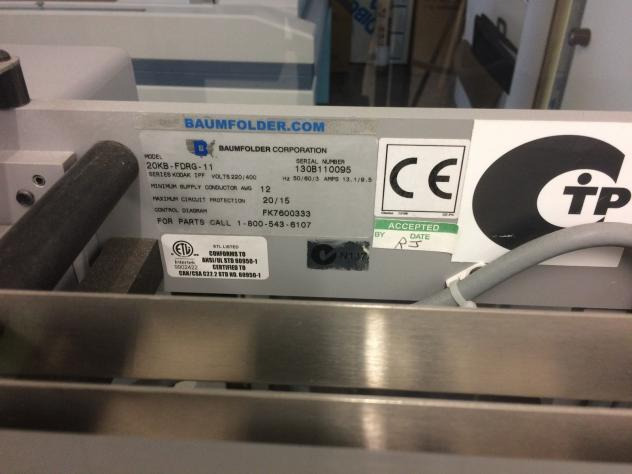 Tree FK-20 Solo Flat Stack Feeder - Машина за сгъване: снимка 2 Tree FK-20 Solo Flat Stack Feeder - Машина за сгъване: снимка 2