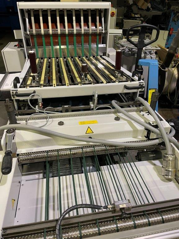 Vertical sheet delivery Heidelberg Stahlfolder SBP 66 H + MKE + VE - Машина за сгъване: снимка 2 Vertical sheet delivery Heidelberg Stahlfolder SBP 66 H + MKE + VE - Машина за сгъване: снимка 2