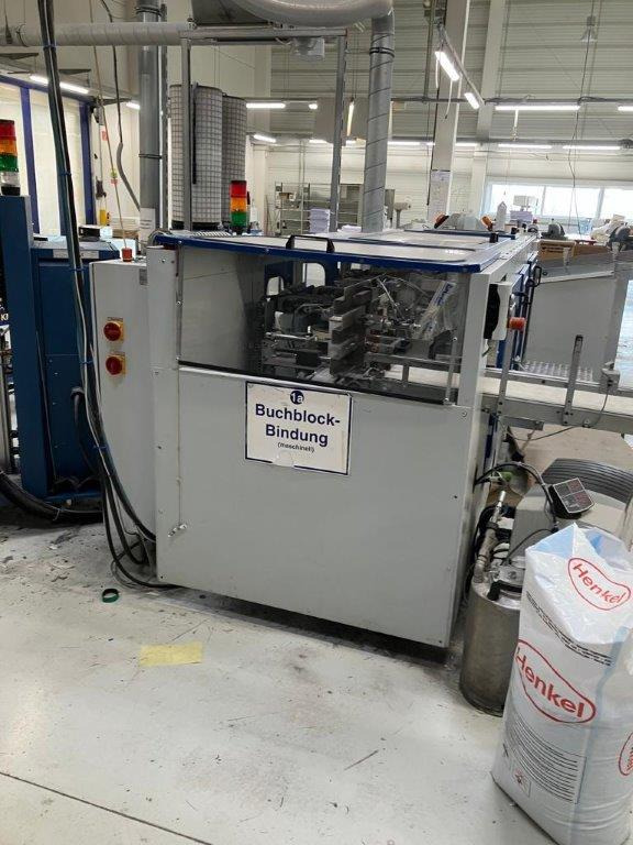 Book on Demand Perfect Binder - spine gluing station DGR Graphic KM 40 - Машина за подвързване: снимка 2 Book on Demand Perfect Binder - spine gluing station DGR Graphic KM 40 - Машина за подвързване: снимка 2