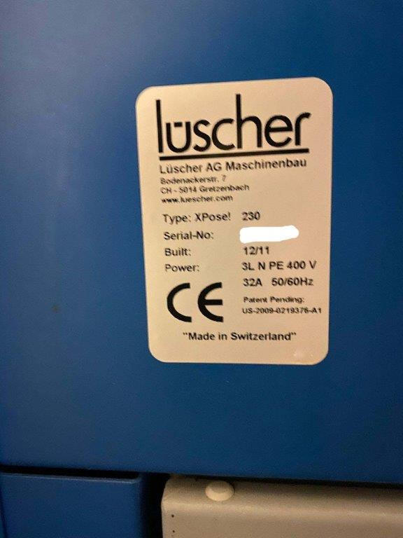 Eight up indrum thermal CtP-system Lüscher Xpose 230 TH with Tiff Spooler - Печатарско оборудване: снимка 5 Eight up indrum thermal CtP-system Lüscher Xpose 230 TH with Tiff Spooler - Печатарско оборудване: снимка 5