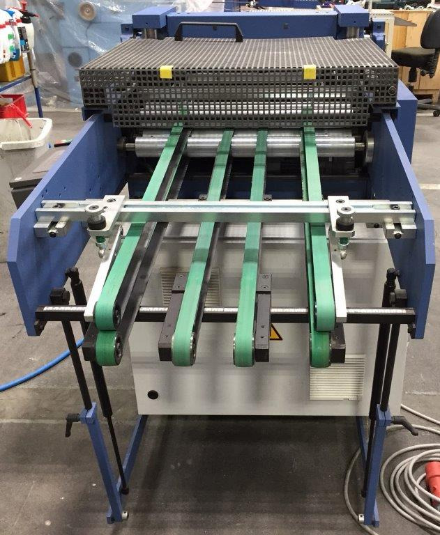Inline bridge die-cutting machine with feeder and stripping station BOGRAMA BSM 450 basic + UEB 550A + FR550 Servo C - Печатарско оборудване: снимка 5 Inline bridge die-cutting machine with feeder and stripping station BOGRAMA BSM 450 basic + UEB 550A + FR550 Servo C - Печатарско оборудване: снимка 5