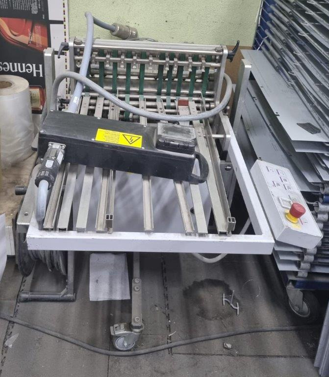 Small sized mobile stack delivery Heidelberg Stahlfolder STA 41 F MKE - Машина за сгъване: снимка 2 Small sized mobile stack delivery Heidelberg Stahlfolder STA 41 F MKE - Машина за сгъване: снимка 2