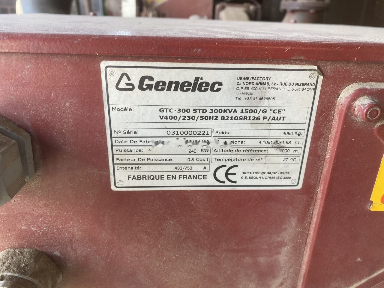 Genelec 300 kVa IVECO - Електрогенератор: снимка 5 Genelec 300 kVa IVECO - Електрогенератор: снимка 5