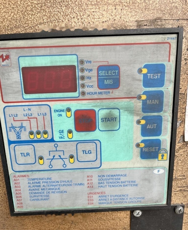 Електрогенератор Renault 130 Kva diesel: снимка 8