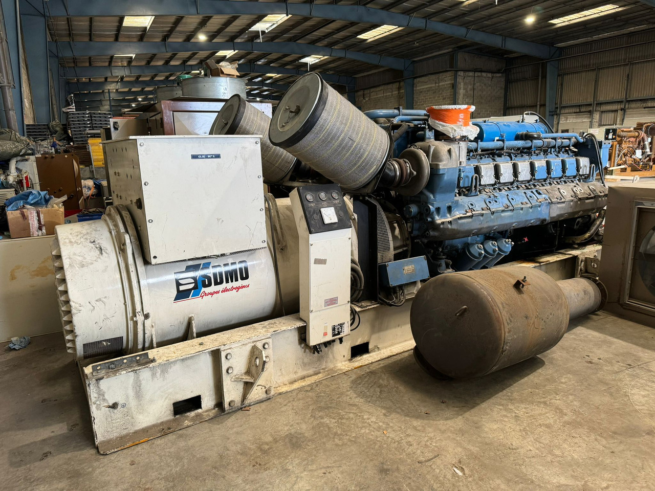 SDMO 2000 kVa MTU16V diesel - Електрогенератор: снимка 1 SDMO 2000 kVa MTU16V diesel - Електрогенератор: снимка 1