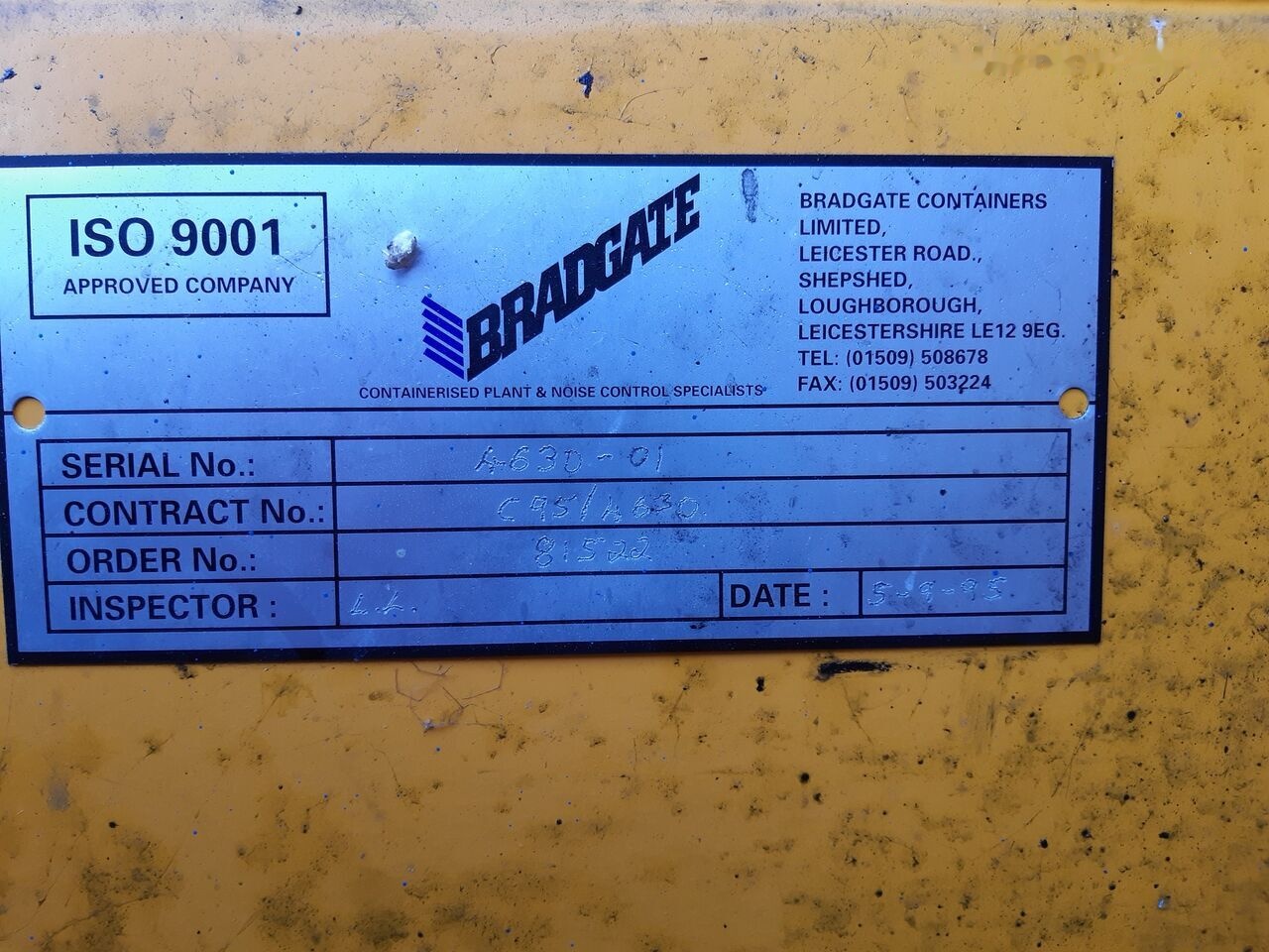 Електрогенератор Volvo 380 kVa TAD1230: снимка 12