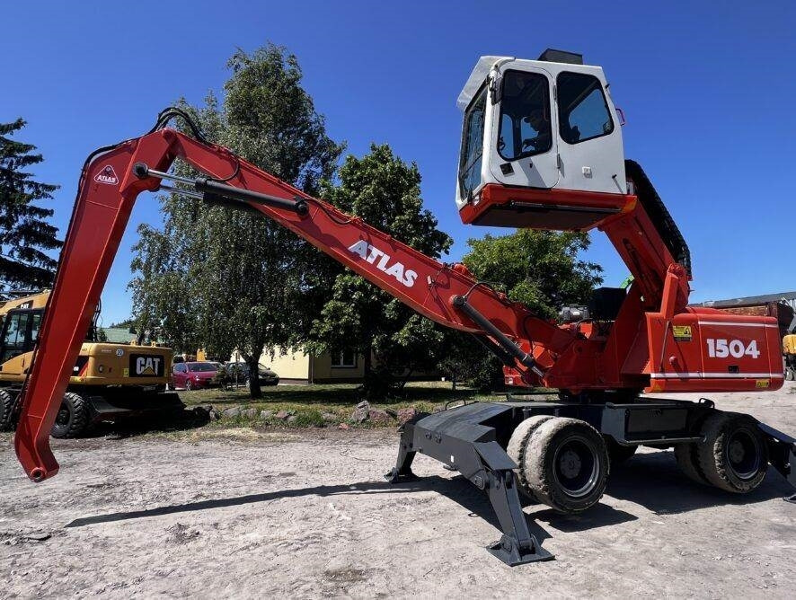 Atlas 1504MI - Багер за манипулиране на материали: снимка 1 Atlas 1504MI - Багер за манипулиране на материали: снимка 1