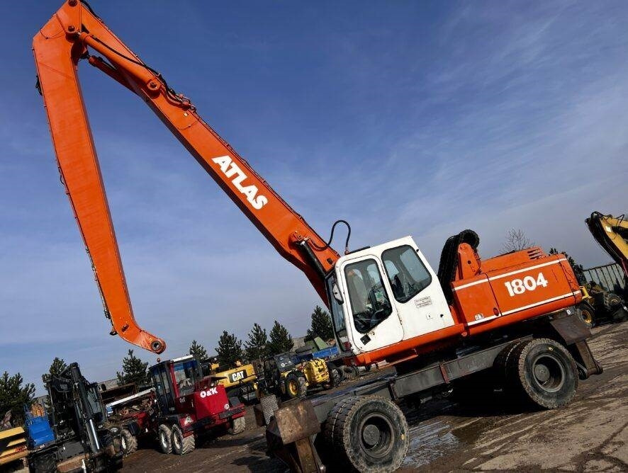 Atlas 1804MI - Багер за манипулиране на материали: снимка 1 Atlas 1804MI - Багер за манипулиране на материали: снимка 1