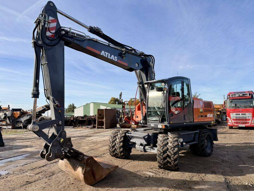 Atlas 190W  - Колесен багер: снимка 3 Atlas 190W  - Колесен багер: снимка 3