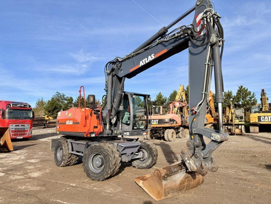 Atlas 190W  - Колесен багер: снимка 4 Atlas 190W  - Колесен багер: снимка 4