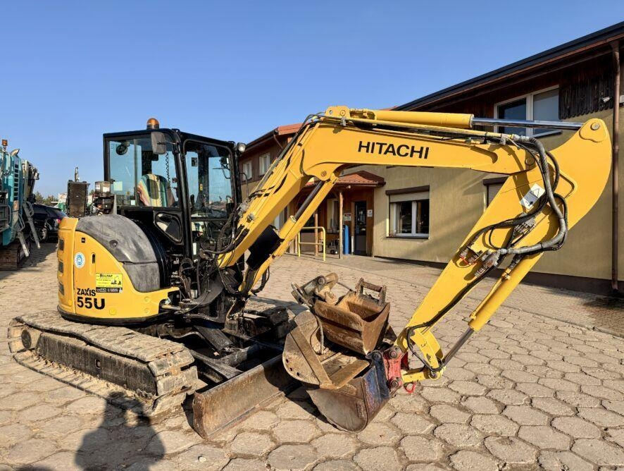 Hitachi ZX55U-5A - Мини багер: снимка 2 Hitachi ZX55U-5A - Мини багер: снимка 2