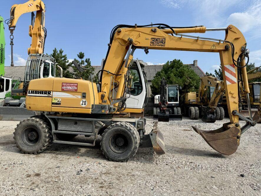 Liebherr A314  - Колесен багер: снимка 4 Liebherr A314  - Колесен багер: снимка 4