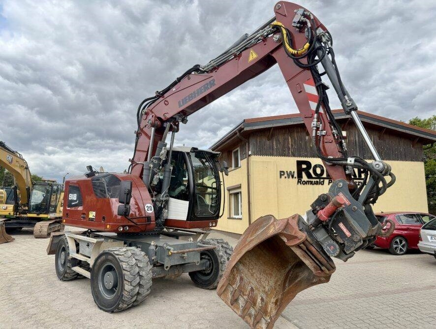 Liebherr A918 Compact - Колесен багер: снимка 2 Liebherr A918 Compact - Колесен багер: снимка 2