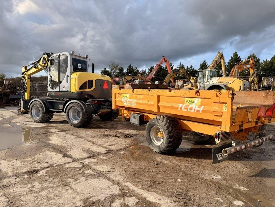 Wacker Neuson EW100 - Колесен багер: снимка 5 Wacker Neuson EW100 - Колесен багер: снимка 5