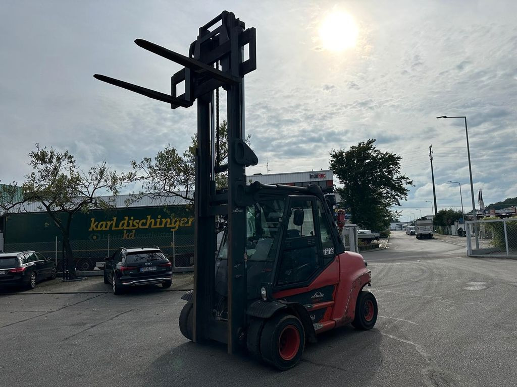 Linde H80D -03/900 Klima/Rückfahrkamera - Дизелов мотокар: снимка 2 Linde H80D -03/900 Klima/Rückfahrkamera - Дизелов мотокар: снимка 2