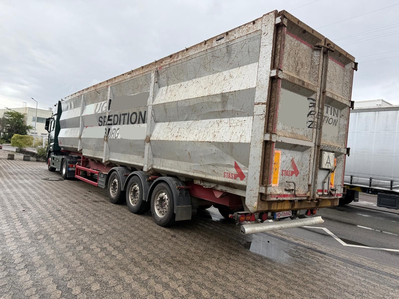 Lück SKF35 86m³/Alufelgen/SAF/Scheibe/Lift - Самосвал полуремарке: снимка 3 Lück SKF35 86m³/Alufelgen/SAF/Scheibe/Lift - Самосвал полуремарке: снимка 3