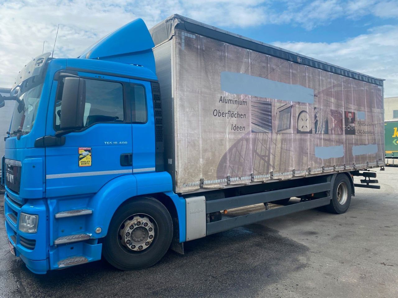 MAN 18.400 8m Lang/10t Nutzlast/2 Stück MAN 18.400 kein 18.440 2 x - Камион с брезент: снимка 5 MAN 18.400 8m Lang/10t Nutzlast/2 Stück MAN 18.400 kein 18.440 2 x - Камион с брезент: снимка 5
