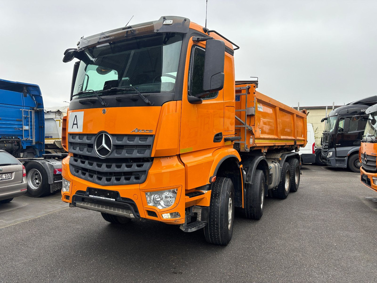Mercedes-Benz Arocs 3248 8x4 MP5 Bordmatik/Klima/Plane - Самосвал камион: снимка 2 Mercedes-Benz Arocs 3248 8x4 MP5 Bordmatik/Klima/Plane - Самосвал камион: снимка 2