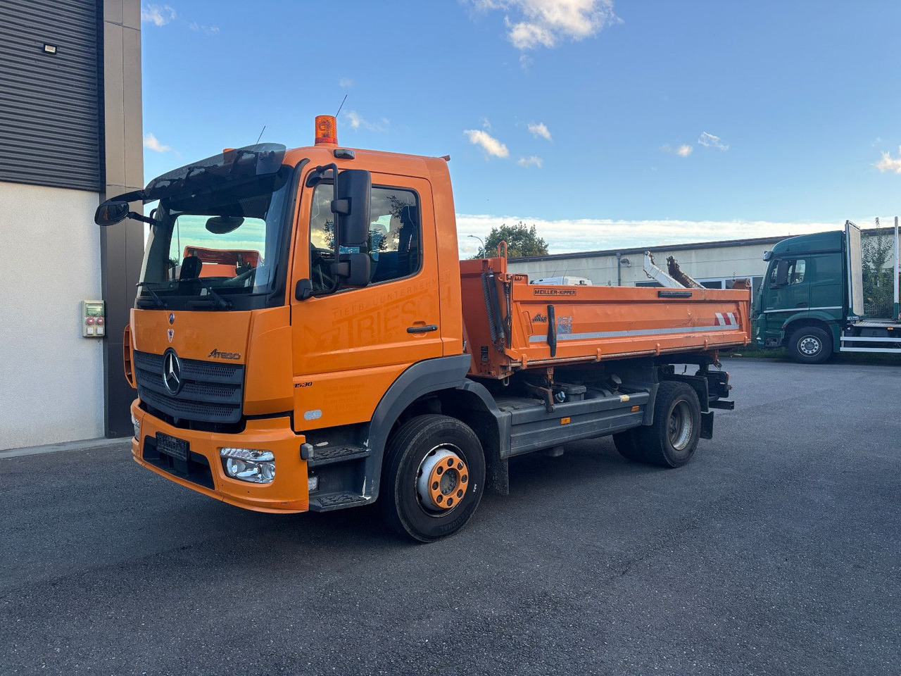 Mercedes-Benz Atego 1530 Blatt/Klima/Kamera - Самосвал камион: снимка 4 Mercedes-Benz Atego 1530 Blatt/Klima/Kamera - Самосвал камион: снимка 4