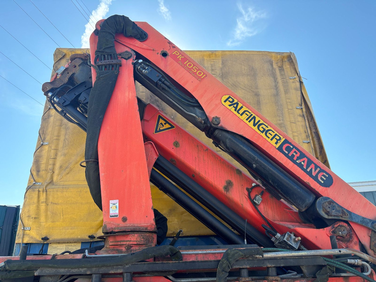 Palfinger PK10501 Wechselfahrgestellbrücke - Контейнеровоз/ Сменна каросерия ремарке: снимка 3 Palfinger PK10501 Wechselfahrgestellbrücke - Контейнеровоз/ Сменна каросерия ремарке: снимка 3