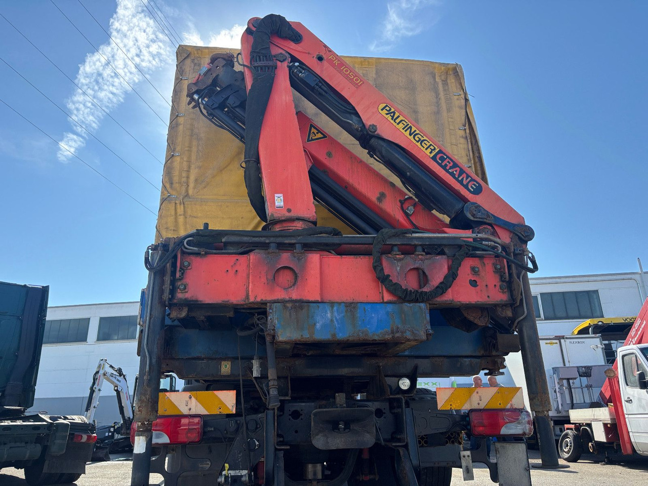 Palfinger PK10501 Wechselfahrgestellbrücke - Контейнеровоз/ Сменна каросерия ремарке: снимка 2 Palfinger PK10501 Wechselfahrgestellbrücke - Контейнеровоз/ Сменна каросерия ремарке: снимка 2