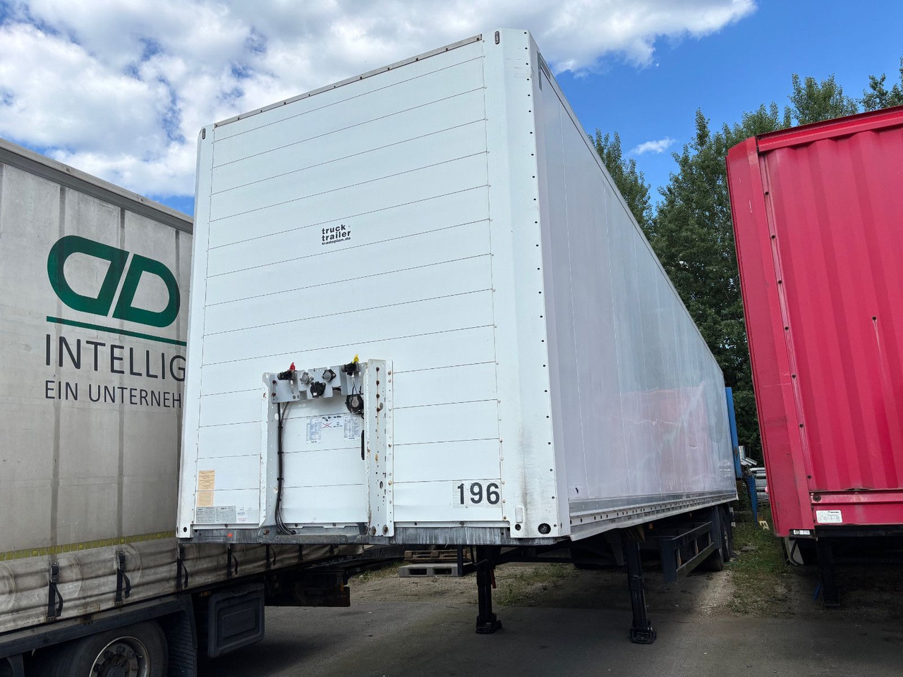 Затворена каросерия полуремарке Schmitz Cargobull SKO18/L-13 Luft/Scheibenbremse: снимка 1