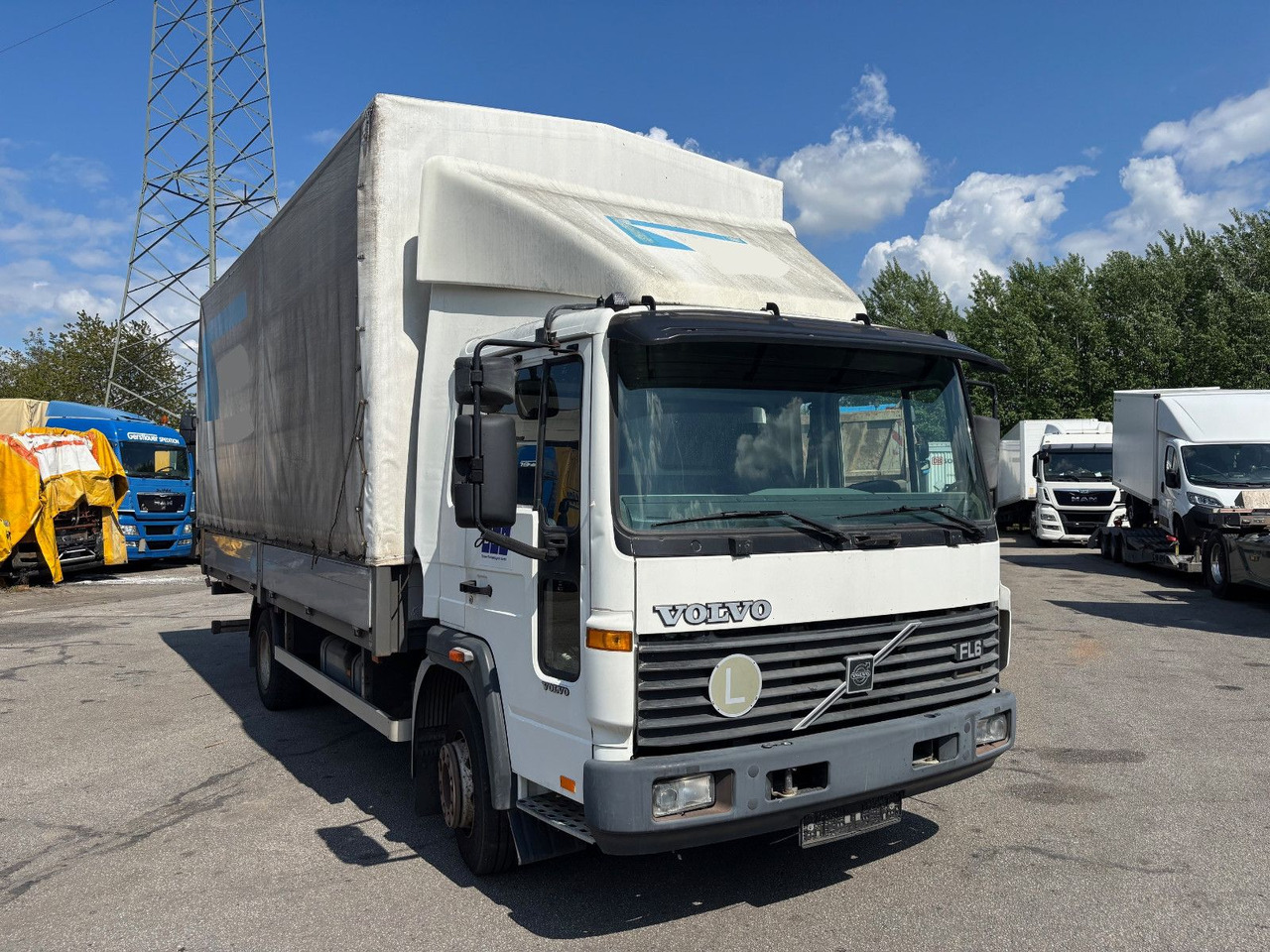 Volvo FL6 Klima/Luftfederung - Брезентов бус: снимка 2 Volvo FL6 Klima/Luftfederung - Брезентов бус: снимка 2