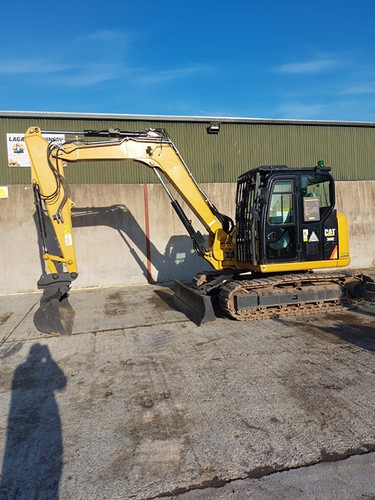 2019 Caterpillar 308E2CR - Мини багер: снимка 1 2019 Caterpillar 308E2CR - Мини багер: снимка 1