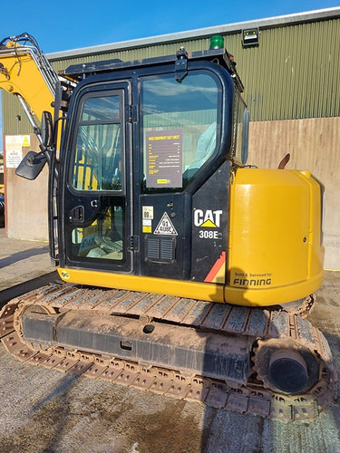 2019 Caterpillar 308E2CR - Мини багер: снимка 4 2019 Caterpillar 308E2CR - Мини багер: снимка 4